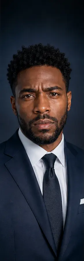 Executive AI portrait style